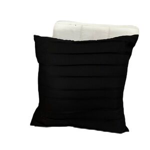 Black Decorative Throw Pillow